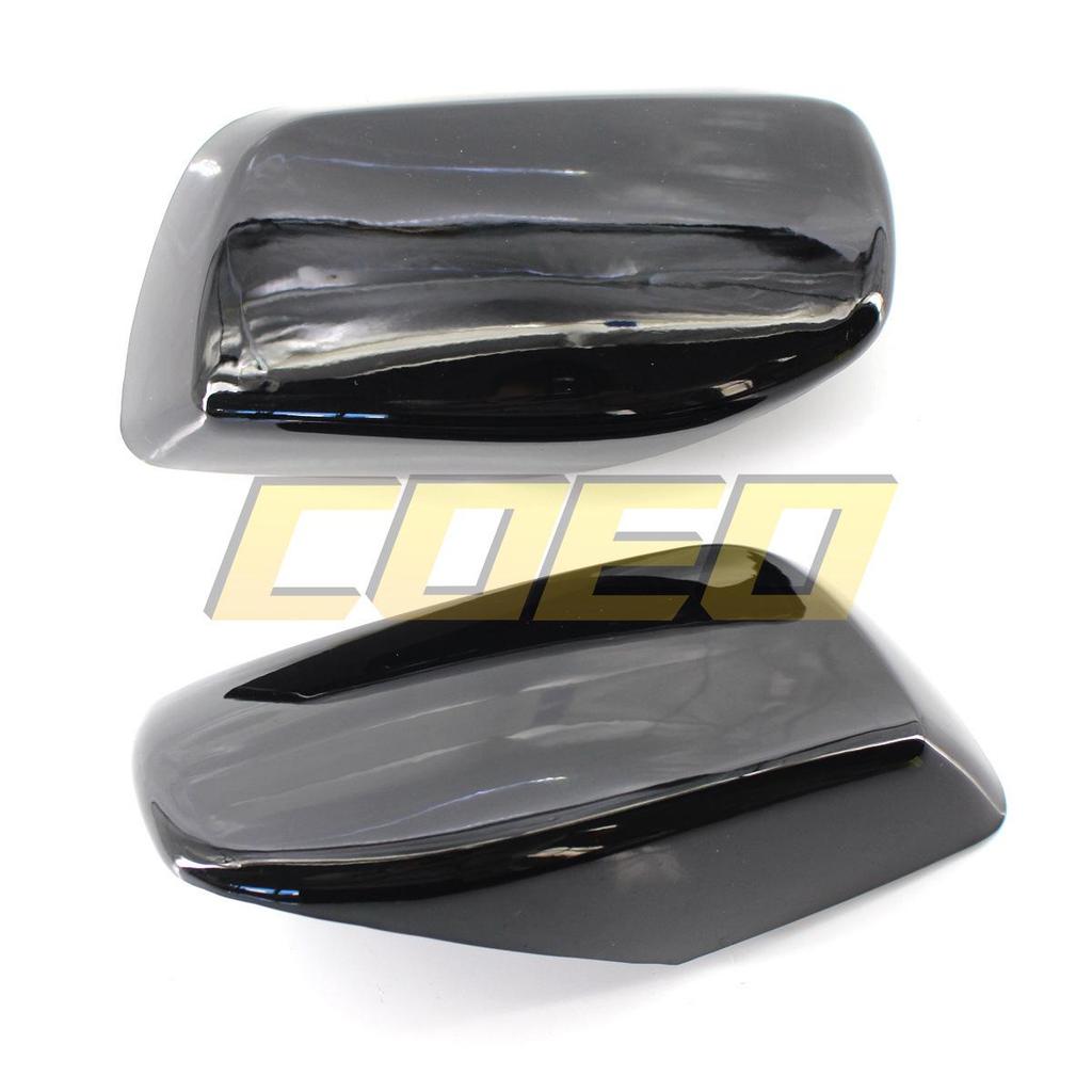 Glänzend Schwarze Rückspiegelkappe für BMW 5er E60 (2004-2007) 51167078360