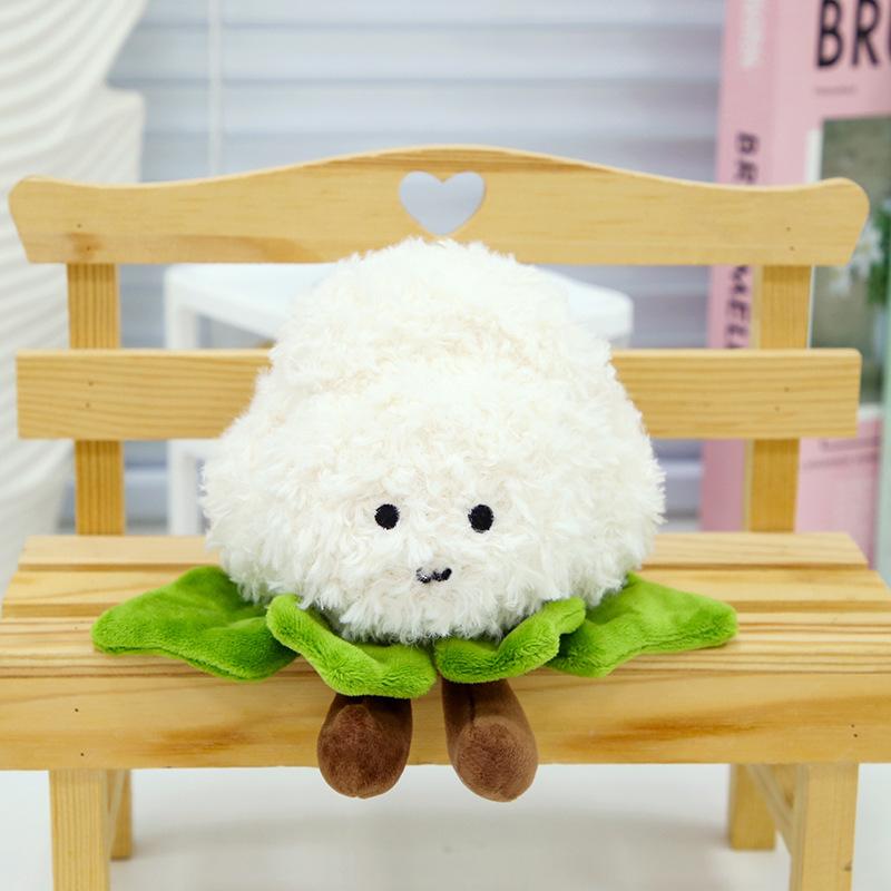 Zhangzhongbao Ecological Vegetable Series Simulated Cauliflower Eggplant Corn Doll Doll Plush Doll Gift