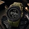 SKMEI Compass Calories Digital Watch 3D Pedometer Sports Wristwatches For Men Women Waterproof Data Storage Electronics Watches