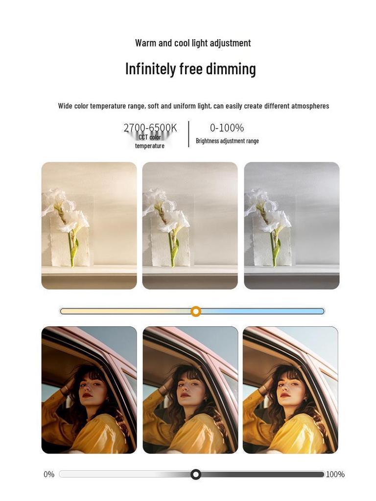 Shadow King P900 Bi-color Flat Panel Light for Outdoor and Portrait Photography