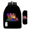 Among Us Two-Piece Backpack Space Werewolf Primary And Secondary School Students Cartoon Schoolbag Three-Piece Satchel Pencil Case