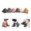 1 Pair Mini Bjd Doll Chain Shoes Chain Boots 1/12 Bjd Doll Shoes Lovely OB11 Doll Shoes  Kids Gifts