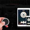 Mini Wireless Bluetooth-compatible Media Button Remote Controller Car Motorcycle Steering Wheel MP3 Music Play For IOS Android