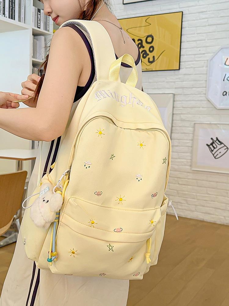 Mochila Grande de Estilo Japonés, Linda y Dulce, para Mujeres Estudiantes