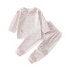 Baby Girl Autumn Pure Cotton Pajamas Set – Toddler Two-Piece Home Wear for Spring, Autumn & First Birthday
