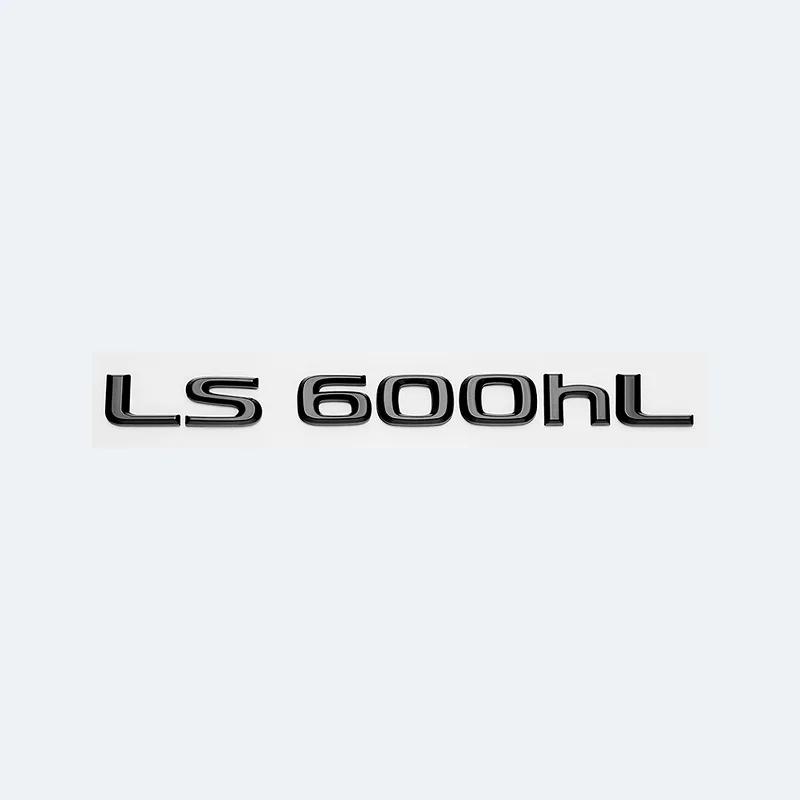 New ABS 3D Letters Car Trunk Logo Sticker For Lexus LS Series LS350 LS400 LS460 LS460L LS500 LS500h LS600hL Emblem