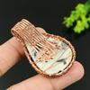 Variscite Handmade Copper Wire Wrap Jewelry Pendant 2.05 W3h81