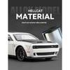 1/24 Scale Dodge Challenger Hellcat Redeye Alloy Car Model Sound and Light Children Toy Birthday Gift Miniature Voiture