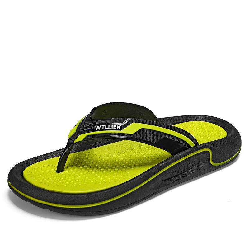 2024 Does Not Slip Non-slip Army Green Shoes Slippers Platform Sandals For Men Funny Flip Flops Sneakers Sport