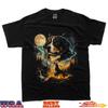 Berner Sennenhund Heulender Mond Vintage 90er Hunde-Meme T-Shirt