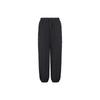 Li Ning X Jackie Chan Collaboration Kung Fu Series Outdoor Versatile Logo Print Mid Waist Loose Casual Pants Unisex Pants Black AKXW249-1