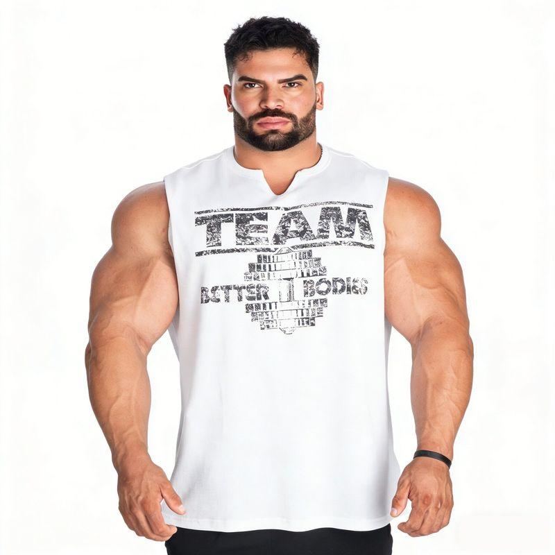 Entrenamiento de Respiración Transpirable Fitness Bodybuilding Deportes Running Chaleco sin Mangas Chaleco Tallas Europeas y Americanas