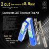 Southwest Two-Flute Straight Shank Keyway Milling Cutter, 3-16