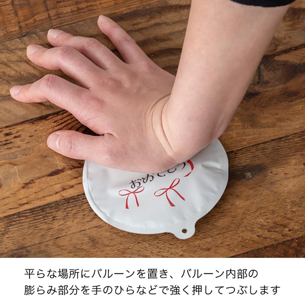 Heads Balloon W85 x D45 x H80 Length Pink Day HEADS Picks, (Total 600mm), Small, 10-Piece Set, (Heart), Mother's Gift, BLN-FPS1