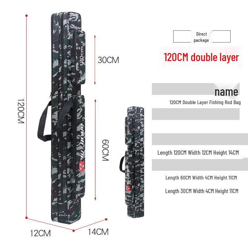 Oeny Fishing Rod Bag with Shoulder Strap