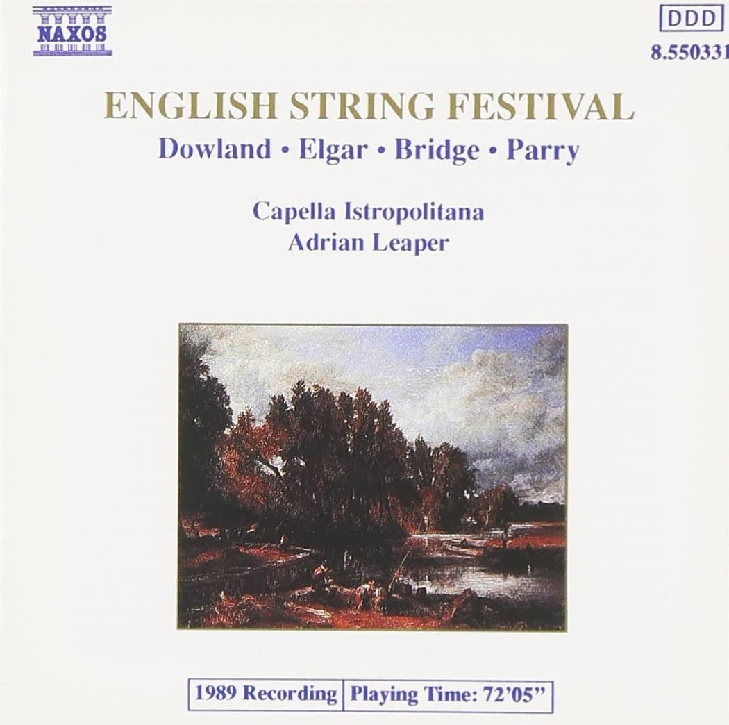 

CD VARIOUS - English String Festival 8550331 Naxos 1990 Japan Classical Used