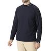 FootJoy Men's Windproof, Lightly Padded, Long Sleeve Mock Neck Shirt, Navy, XXL (FJ-F24-S06, 32198-XXL)