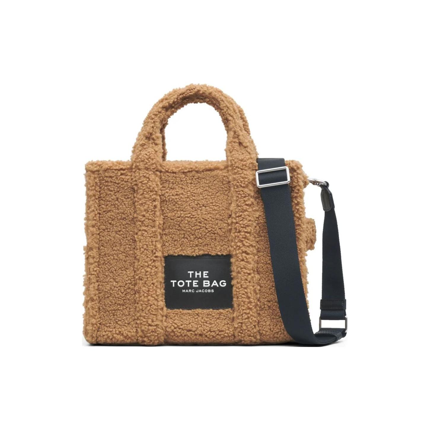 

Marc Jacobs Logo Patch Polyester Tote Bag Women Tote Bags Camel-Brown M0016740-230 Basic Set (Bag+Tag)