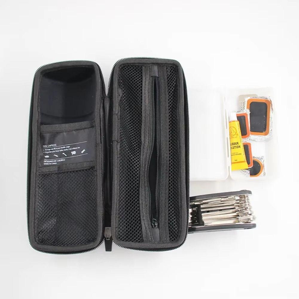 

EVA Bottle Holder Storage Black Water Bottle Cage Portable Hard Shell Bag S2