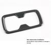 For Nissan Navara NP300 2016-2019 Car Front Water Cup Holder Frame Cover Trim Sticker Carbon Fiber Accessories