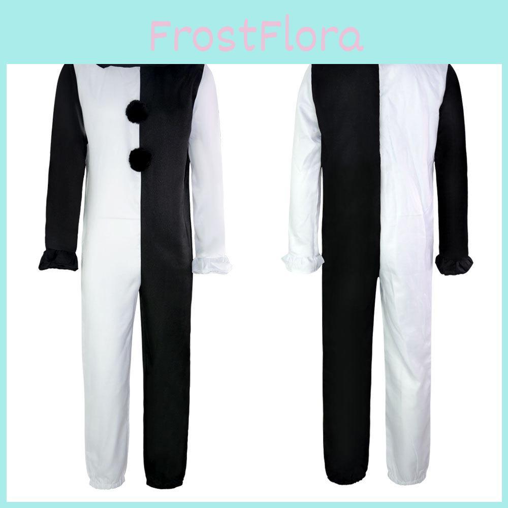 Terrifier Cosplay Halloween Clown Horror Role Play Adult Bodysuit Costume Party