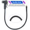 Bicycle 20/30/50cm AV/FV Pump Extension Adaptor MTB Road Bike Schrader or Presta Air Pump Tire Inflator Copper Nozzle Connector