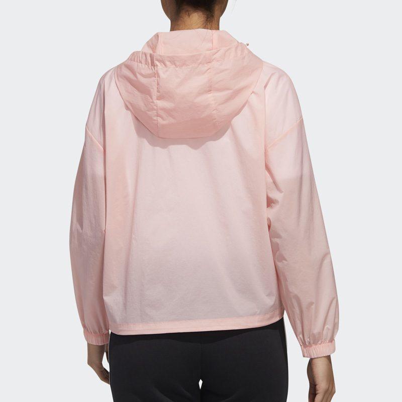 Adidas Jackets Women's Pink Hooded Moderate Other GL5631