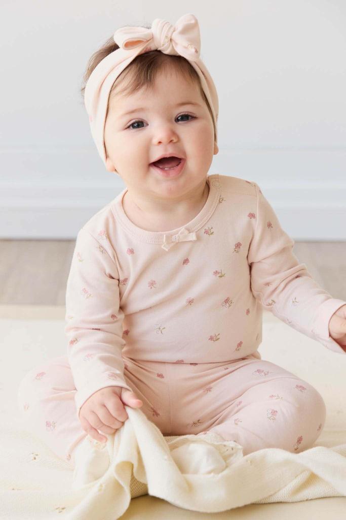 OC Long Sleeve Bodysuit Meredith Morganite JBCO245178 Baby PNK 80 [Jamie Kay]