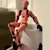 Multi-articular Action Figure Robot 3d Printed Action Figure Assembly Figure Toy Multi-jointed Movable Robot home Desktop Decors