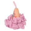 Bath Shower Sponge Ice Cream Shape Fine Mesh Elastic Dense Foaming Comfortable Body Wash Mesh for Women Men