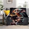 Dobby the House-Elf Cartoon Blanket — 3D-Printed Harry Potter Throw Blanket for Sofas, Beds, Cars, Living Rooms, and Bedrooms