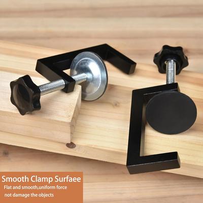 Cabinet Installation Clamp 10-57mm Adjustable G-Type Drawerwood Working Clamps Portable Drawer Fixing Clip Woodworking Tools