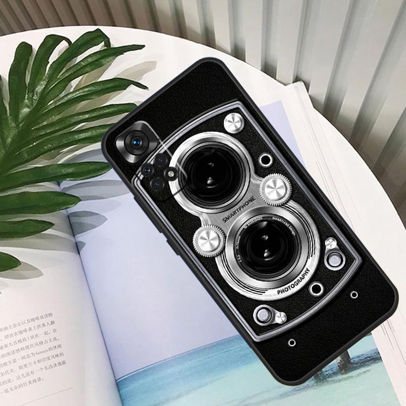 Classic Camera Lens Funda For Xiaomi Redmi Note 14 13 10 11 12 15 Pro Plus Case For Redmi 15C 14C 10C 12C 13C 15