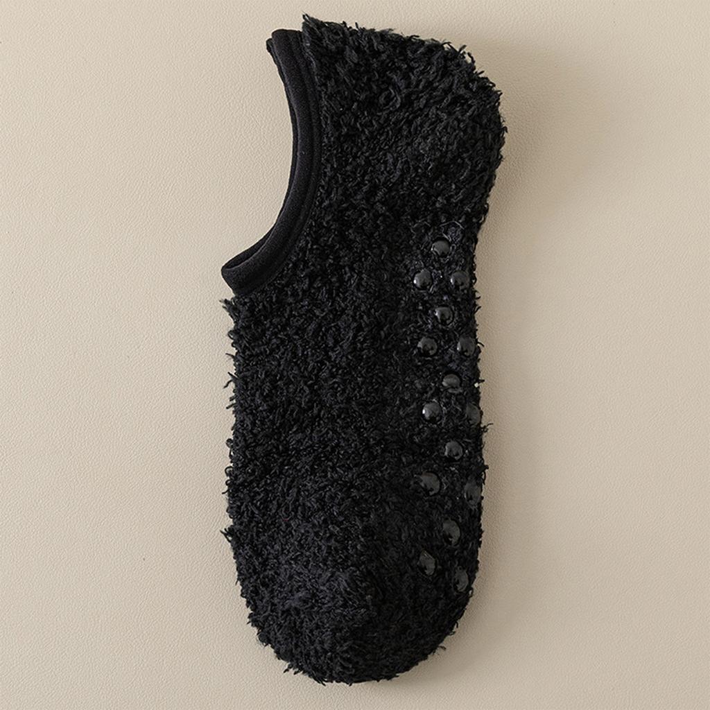 Men's Lined Slipper Socks - Extra Thick Warm House Socks for Indoor Sleep