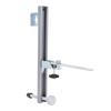 Level Tool Wall Mount Bracket Aluminum Alloy Adjustable Leveler Wall Holder with Bubble and 5/8in 11