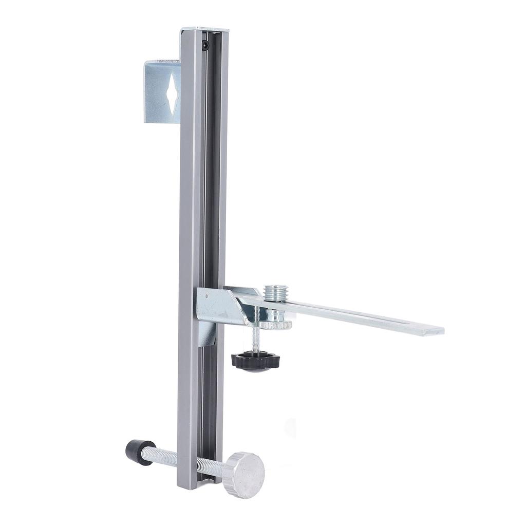Level Tool Wall Mount Bracket Aluminum Alloy Adjustable Leveler Wall Holder with Bubble and 5/8in 11