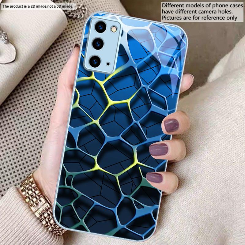 

Абстрактное геометрическое искусство Для Samsung A01 A02 03 Core 04 05 06 10 12 13 14 5G 15 16 M02 12 Note 8 9 10 20 стекло Ультра чехол для телефона Galaxy A03 Core