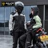 SULAITE Rain Suit Motorcycle Rain Gear Suit for Men & Women Jackets & Pants Reflective Waterproof Breathable Rainsuit