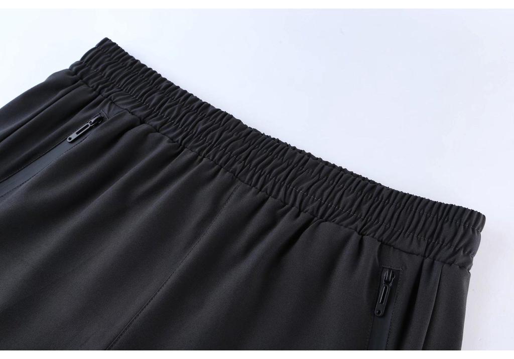 Men's Quick-Drying Double Layer Running Shorts - Anti-Exposure, Four-Point, Fake Two-Piece Design