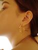 Winter Bud Ring Earring