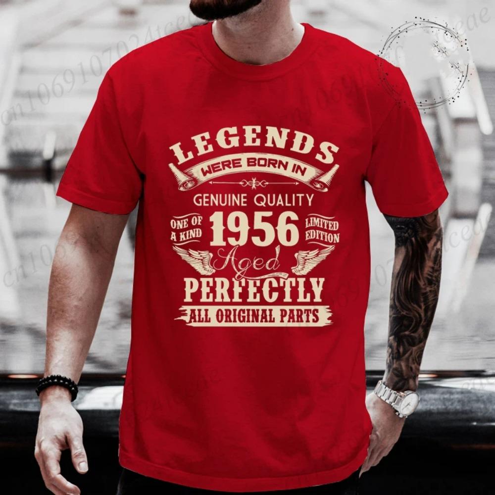 

Funny Made in 1956 70 Years of Being Awesome Vintage 70th Birthday T-shirts Men Casual Tee Loose Streetwear T Shirt Top Clothing 4XL