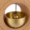 Shopkeepers Bell Small Square Vintage Wood Doorbell for Cafe Garden Business