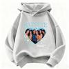 2026 Katseye Idol Printed Children'S Hooded Sweatshirt, Unisex, Harajuku Style Casual Style, Children'S Street Style Clothing