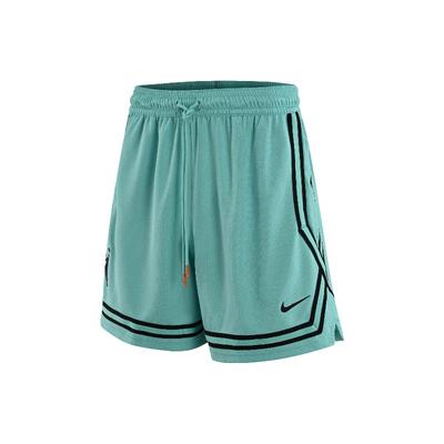 Shorts Femme Dri-Fit Wnba Rayés Color Block Séchage Rapide Ourlet Fendu Cordon de Serrage Vert Menthe DR5645-305