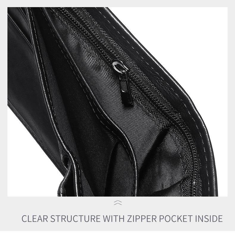 European and American Men's Genuine Leather RFID Anti-Theft Wallet - Short, Stylish, Anti-Magnetic Coin Purse & Money Clip