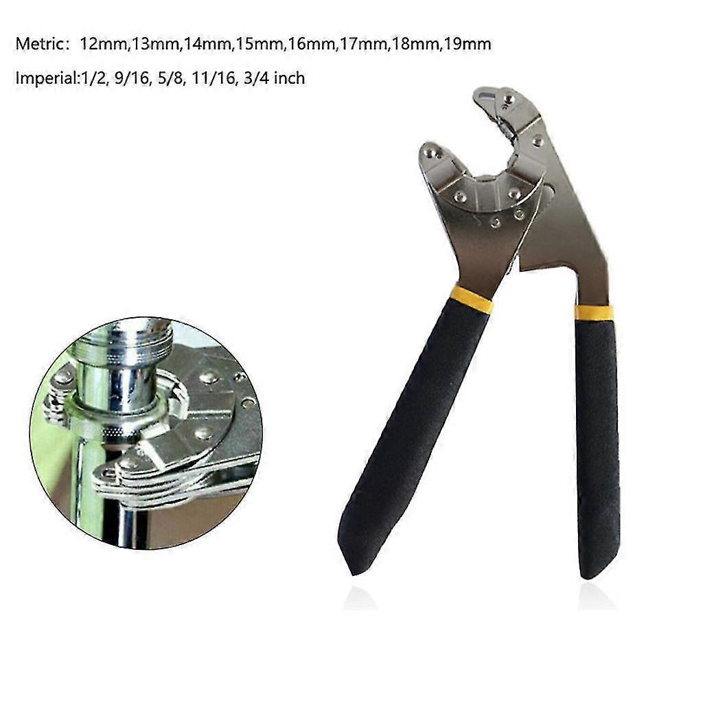 Adjustable Wrench High Carbon Spanner Magic Spanner 1/2 9/16 5/8 11/16 3/4 In