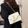 Personality Only Beautiful Women Bag Fashion Casual Underarm Niche Design Bag Women's Autumn Shoulder Small Square Bag