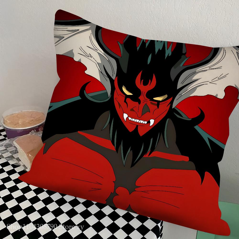 Anime Devilman Crybaby Kissenbezug Quadratisches Kissen Schlafzimmer Sofa Freizeit Komfort Kissen Auto Wohnzimmer Heimdekoration