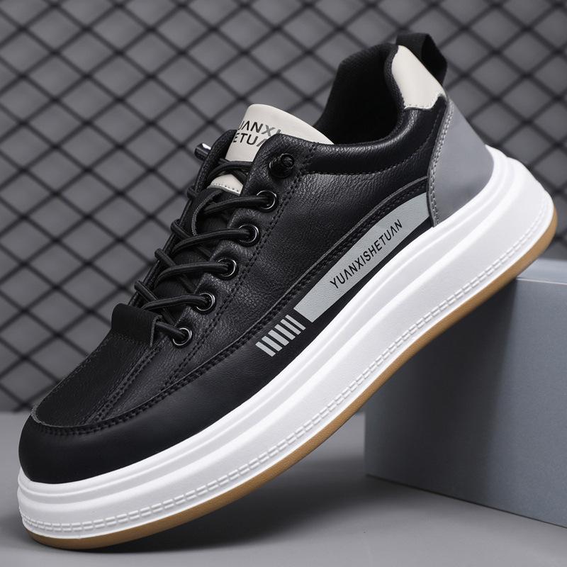 Men's Shoes Senior 2025 New Summer Breathable Men's Trendy Casual Shoes Ultra-light Shock Absorption Running Sports Shoes Men's