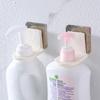 Wall Mounted Shampoo Hook, Creative Seamless Strong Wall Hanging Storage, Hand Soap Bottle Holder